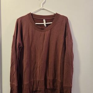 Rust Long Sleeve Top